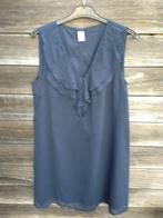 Vila : Donkerblauw Kleedje In Maat L., Kleding | Dames, Blauw, Vila, Maat 42/44 (L), Ophalen of Verzenden