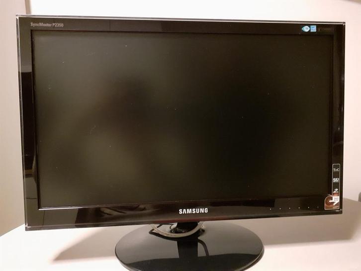 Samsung Monitor SyncMaster P2350, Computers en Software, Monitoren, Gebruikt, DVI, Gaming, Kantelbaar, TN, Full HD, Ophalen