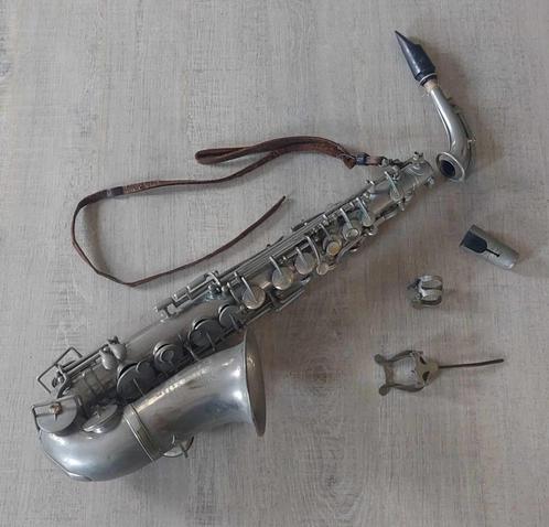 Voormalig saxofoon Couesnon & Cie, Muziek en Instrumenten, Blaasinstrumenten | Saxofoons, Gebruikt, Ophalen of Verzenden