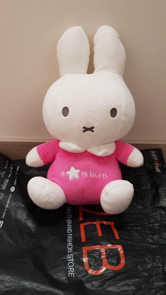 35cm nijntje met belletje in buik. Nieuw in plastiek zak., Kinderen en Baby's, Speelgoed | Knuffels en Pluche, Nieuw, Ophalen of Verzenden