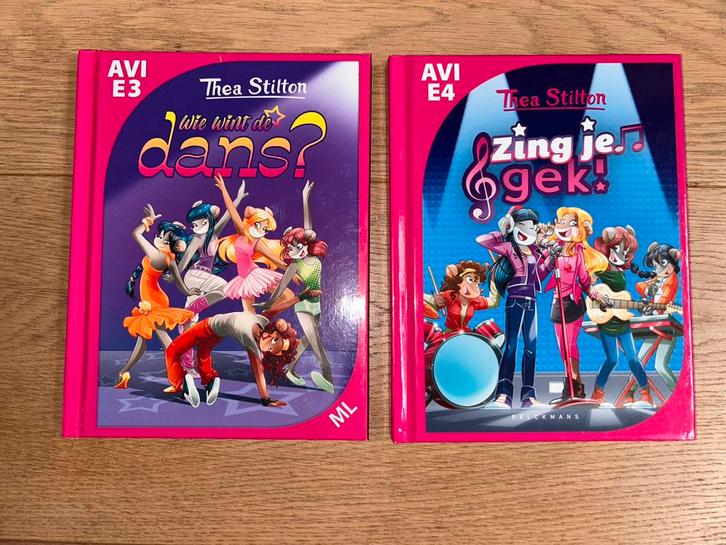 Thea Stilton - avi boekjes e3 en e4, Boeken, Kinderboeken | Jeugd | onder 10 jaar, Ophalen of Verzenden
