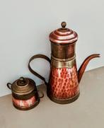 Koffiepot (25 cm) en suikerpot (10 cm), Antiek en Kunst, Antiek | Servies compleet, Ophalen of Verzenden