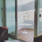 In outdoors tafels eero saarinen tulipe céramique. Stoelen, Huis en Inrichting, Ophalen of Verzenden, Zo goed als nieuw, Wit, Hout