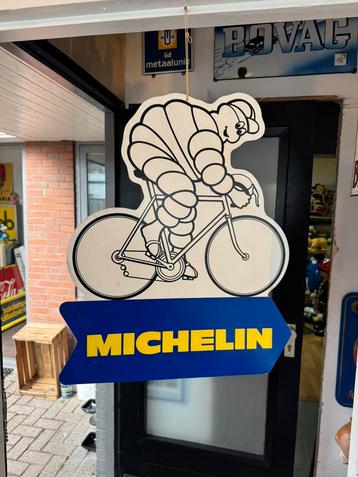 MICHELIN fietsbanden oud reclamebord beschikbaar voor biedingen