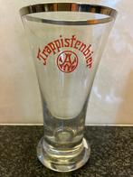 Westmalle glas: fluit met rood gezuurde tekst (uniek glas), Verzamelen, Biermerken, Nieuw, Overige merken, Glas of Glazen, Ophalen of Verzenden