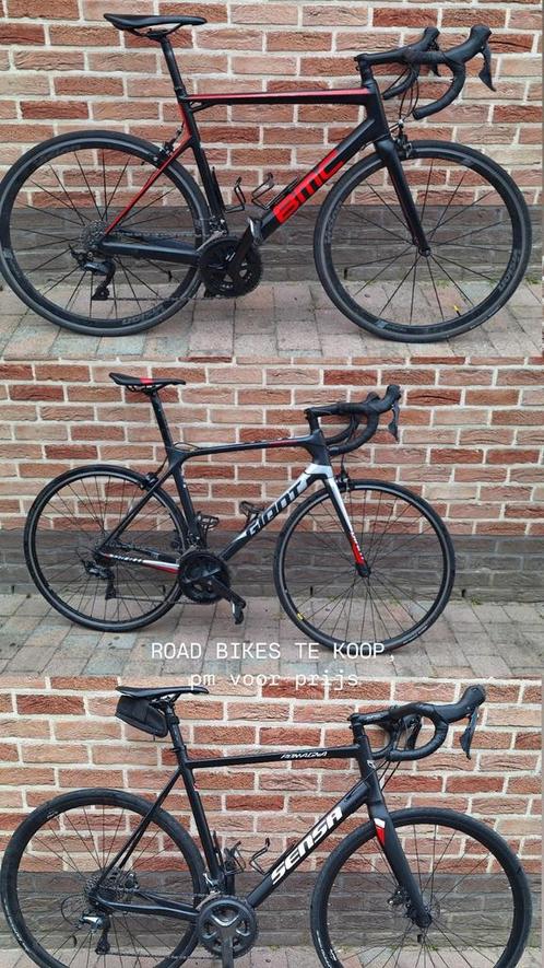 Racefietsen te koop, Fietsen en Brommers, Fietsen | Racefietsen, Zo goed als nieuw, Giant, Carbon, Ophalen