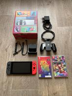Nintendo Switch, Switch 2019 Upgrade, Comme neuf, Enlèvement, Avec jeux