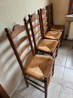 Vintage riet-houten stoelen, Ophalen