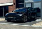 Audi A6 55TFSIe Quattro Comp 3X S-LINE/CAM/MATRIX/BLACK, Auto's, Automaat, 4 cilinders, Alcantara, Zwart