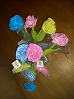 Leuke bloemen tulpen in kleurrijke pastel stof - nieuw, Ophalen, Nieuw
