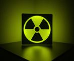 Radioactive Symbol LED lamp / lightbox, Led-lamp, Minder dan 30 watt, Verzenden, Nieuw