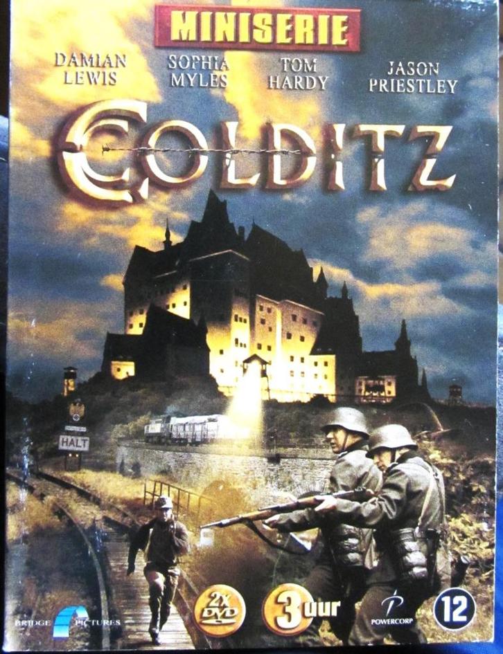 DUBBELE DVD OORLOG- COLDITZ, Cd's en Dvd's, Dvd's | Actie, Zo goed als nieuw, Oorlog, Alle leeftijden, Ophalen of Verzenden