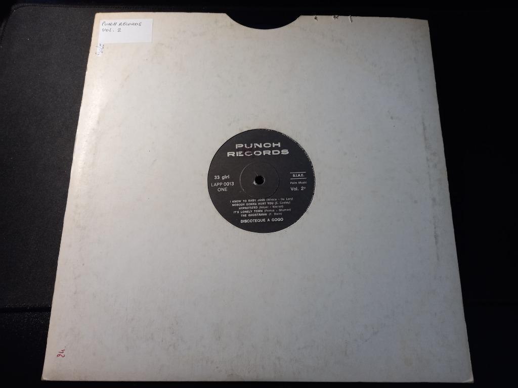 Punch Records Vol.3 - Popcorn Lp, 1960 tot 1980, Ophalen of Verzenden, Zo goed als nieuw, 12 inch