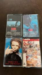 4 nieuwe Sade Simply Red Al Stewart-cassettes, Ophalen of Verzenden, Zo goed als nieuw