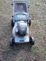 Grasmachine op benzine 60€., Tuin en Terras, Grasmaaiers, Ophalen, Gebruikt, Briggs&stratton, Opvangzak