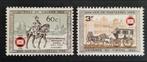 België: OBP 1395/96 ** Landsbond Postzegelkringen 1966., Postzegels en Munten, Postzegels | Europa | België, Ophalen of Verzenden