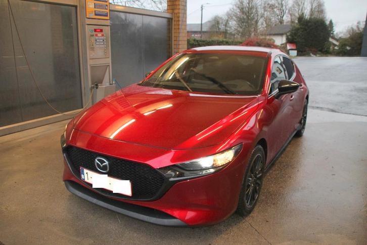 Mazda 3 Hatchback 2.0i e-SkyActiv-G Homura, Auto's, Mazda, Particulier, ABS, Achteruitrijcamera, Adaptive Cruise Control, Airbags