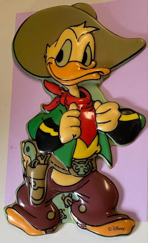 Vintage Donald Duck Disney figuur plastic 70 s, Antiek en Kunst, Curiosa en Brocante, Ophalen of Verzenden