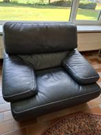 lederen salon, Huis en Inrichting, Zetels | Zetels, Ophalen, Gebruikt