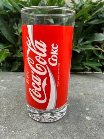 1 COCA-COLA GLAS VAN 50  CL beschikbaar voor biedingen