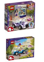 Friends ijswagen en kattenverzorgingwagen, Enlèvement ou Envoi, Neuf, Ensemble complet, Lego