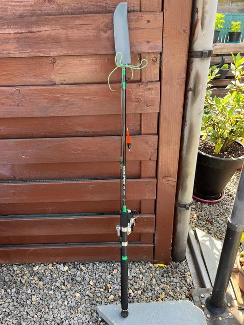 Forelhengel DAM Maxi-Stick 210 Light 2.10m + Mitchell MX1 FD, Watersport en Boten, Hengelsport | Roofvissen, Zo goed als nieuw