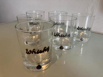 6 Whisky glazen de Rey beschikbaar voor biedingen