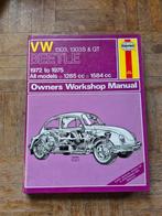 VW beetle owners workshop manual, Ophalen