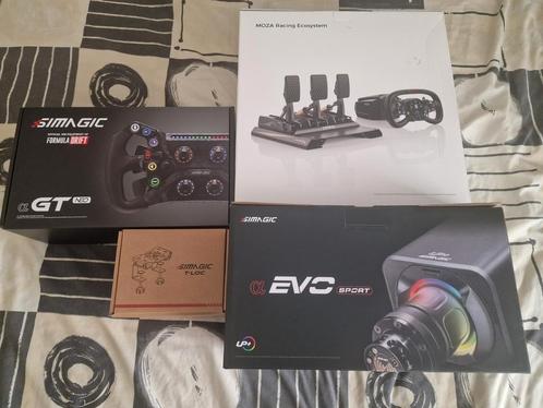 simagic + moza complete set, Computers en Software, Videokaarten, Zo goed als nieuw, Ophalen