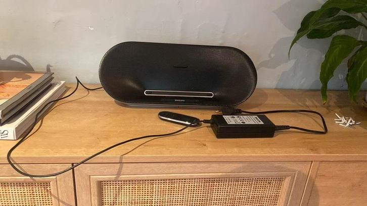 Station Philips DS8550/10, TV, Hi-fi & Vidéo, Enceintes, Utilisé, Moins de 60 watts, Philips, Enlèvement