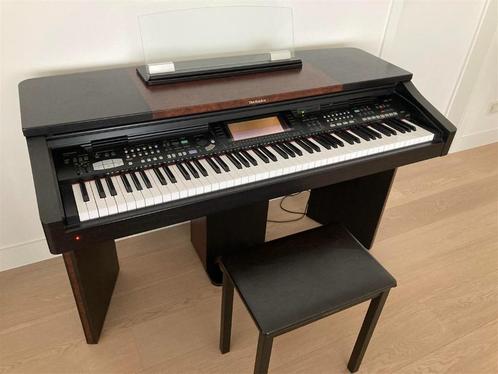 Elektrische piano Technics SX PR804, Musique & Instruments, Pianos, Comme neuf, Piano, Brun, Digital, Enlèvement