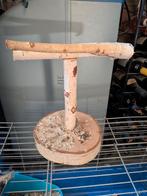 animaux : grand perchoir à oiseaux en bois de bouleau, Animaux & Accessoires, Enlèvement, Utilisé