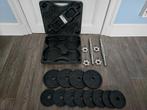 Domyos Halterset. (20kg) (Als nieuw!), Sport en Fitness, Ophalen, Zo goed als nieuw, Benen, Halterset