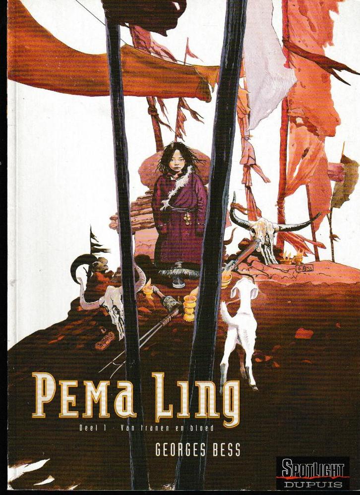 Vijf strips : Pema Ling - volledige reeks., Boeken, Stripverhalen, Ophalen of Verzenden