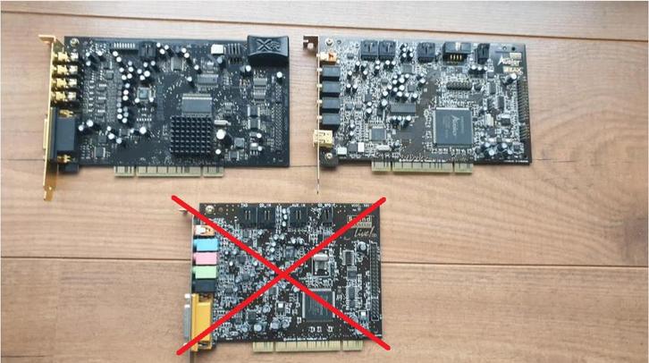 2x Creative Sound Blaster PCI (Audigy / X-Fi), Computers en Software, Vintage Computers, Ophalen of Verzenden