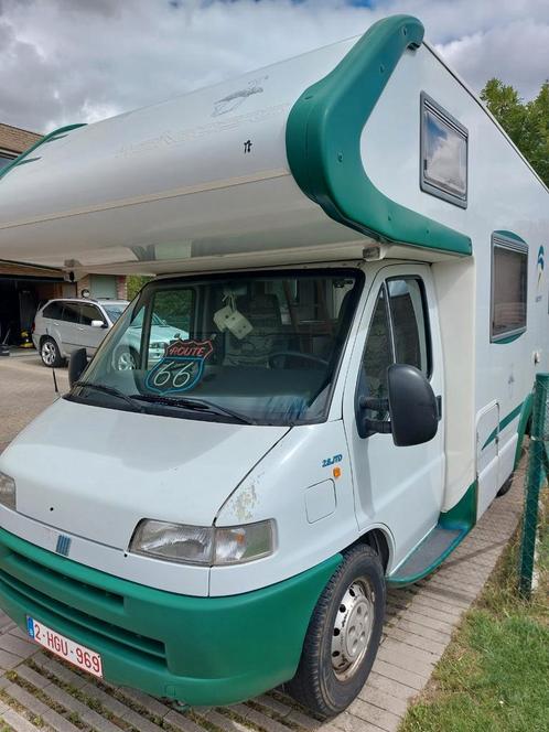Mobilhome fiat ducato 2.8 jtd van 2002, Caravans en Kamperen, Mobilhomes, Particulier, Fiat, Fiat, Ophalen