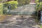 dubbele poort, Tuin en Terras, Ophalen, Gebruikt, Schuifpoort, Aluminium