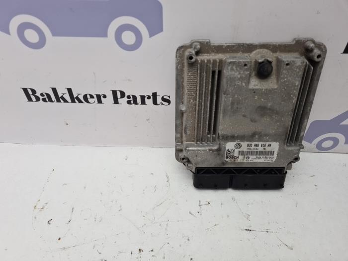 Ordinateur gestion moteur d'un Volkswagen Caddy, Autos : Pièces & Accessoires, Électronique & Câbles, Volkswagen, Utilisé, 3 mois de garantie