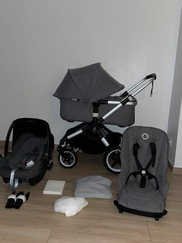 Bugaboo Fox 2 kinderwagen Mélangé/Gray  3-in-1 Complete beschikbaar voor biedingen