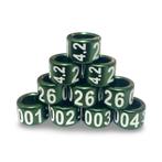 Gesloten Jaarringen 2026. Geanodiseerde Aluminium Ringen, Dieren en Toebehoren, Ophalen