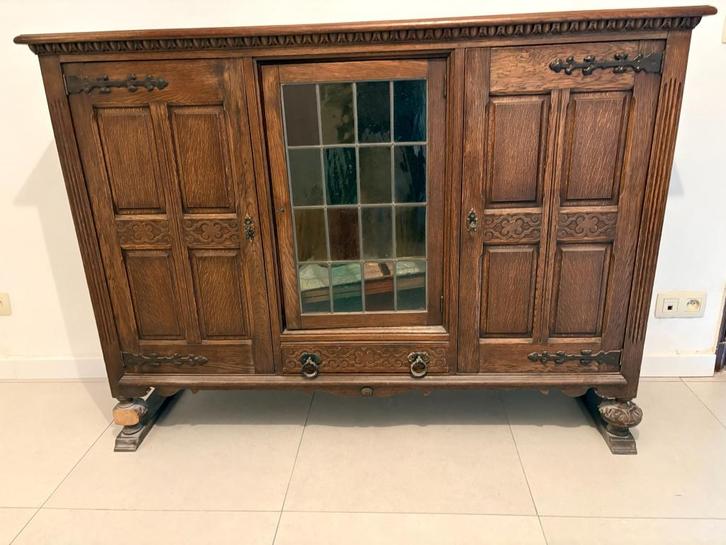 Salle à manger en chêne, Maison & Meubles, Salles à manger complètes, Utilisé, Enlèvement