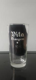 B 2 / BIERGLAS  VITA ELSEGEM  25 CT, Verzamelen, Ophalen of Verzenden, Nieuw, Bierglas
