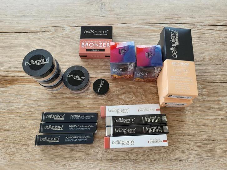 set Béllapierre minerale make up, Handtassen en Accessoires, Uiterlijk | Cosmetica en Make-up, Nieuw, Ophalen of Verzenden