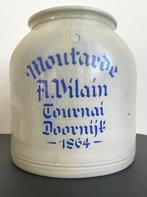 Mosterdpot Moutarde A. Vilaín Tournai Doornait - 1864 –, Ophalen of Verzenden