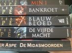 5 x PIETER ASPE, Ophalen, Gelezen, Pieter Aspe, België