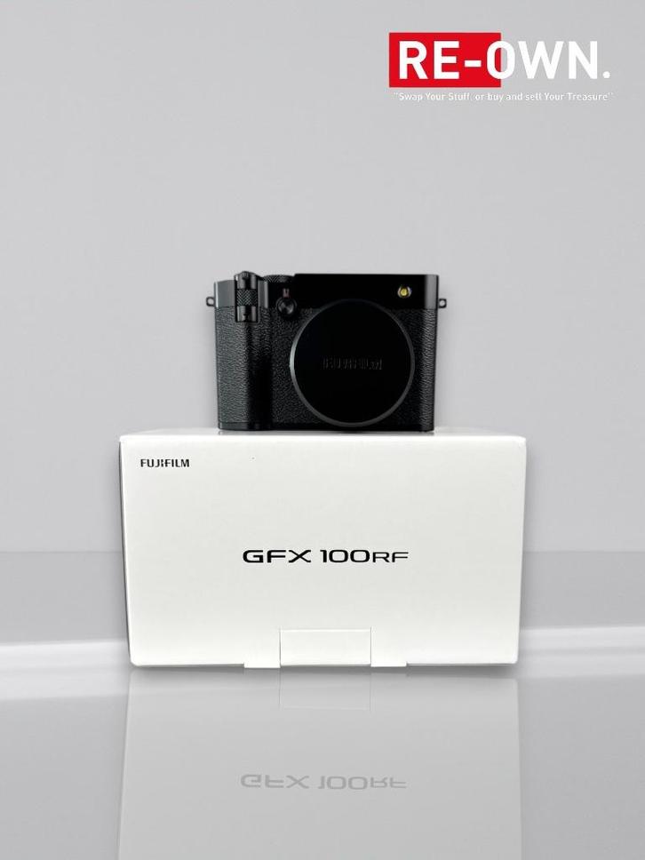 Fujifilm GFX 100RF Zwart (nieuw + 2 jr garantie) BTW factuur, Audio, Tv en Foto, Fotocamera's Digitaal, Nieuw, Compact, Fuji, Ophalen of Verzenden