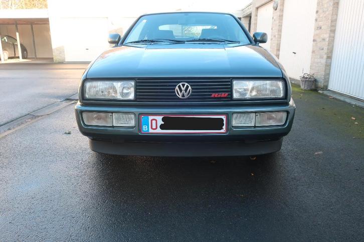 Volkswagen Corrado 16V, Auto's, Volkswagen, Particulier, Corrado, ABS, Mistlampen, Open dak, Radio, Benzine, Handgeschakeld, Groen