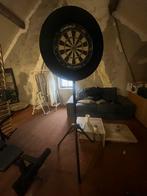 Darts blok + staander, Sport en Fitness, Darts, Ophalen, Zo goed als nieuw