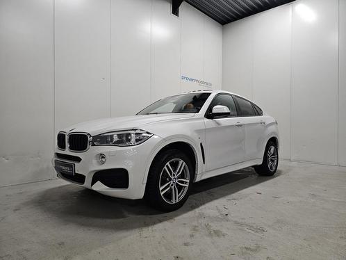 BMW X6 xDrive 30d Autom. - M Pack - GPS - Topstaat!, Autos, BMW, Entreprise, X6, 4x4, Airbags, Bluetooth, Ordinateur de bord, Verrouillage central