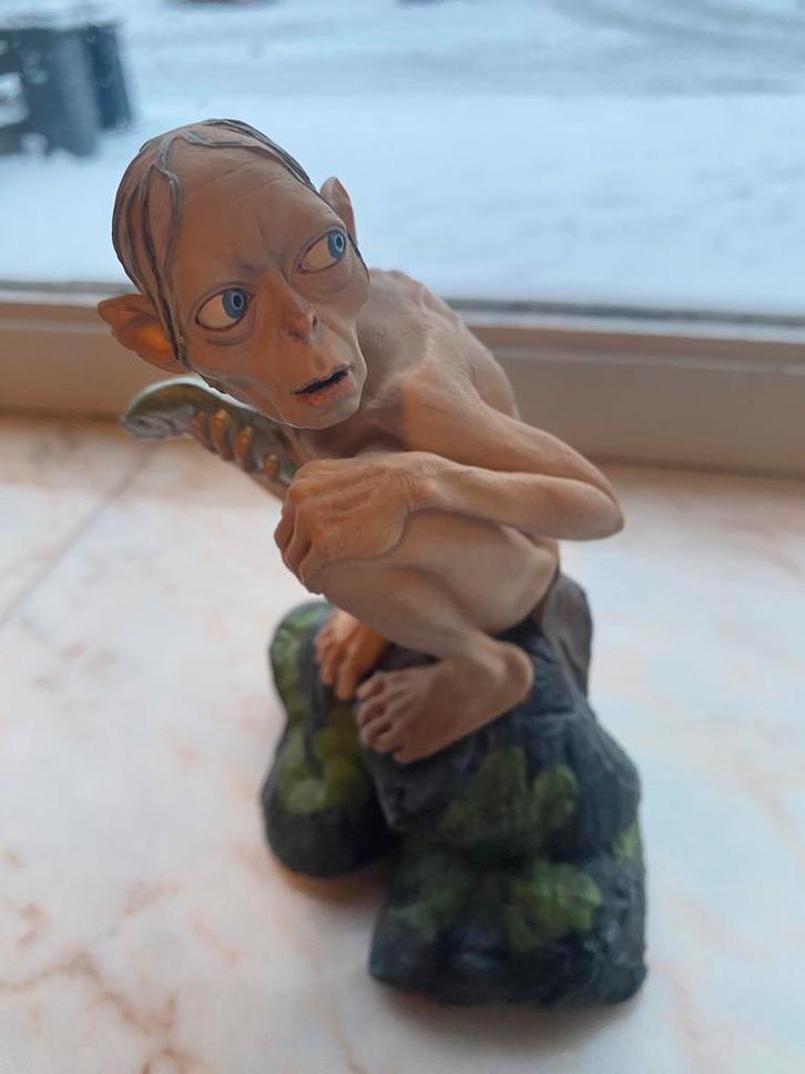 verzamelbeeldje van Sméagol The Lord of the Rings, Verzamelen, Beelden en Beeldjes, Zo goed als nieuw, Ophalen of Verzenden